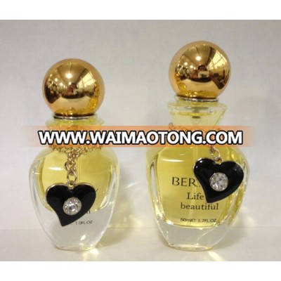 2018 new women perfume glass bottles