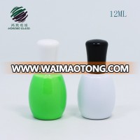 12ml Green Colored Glass UV Gel Nail Polish Bottle